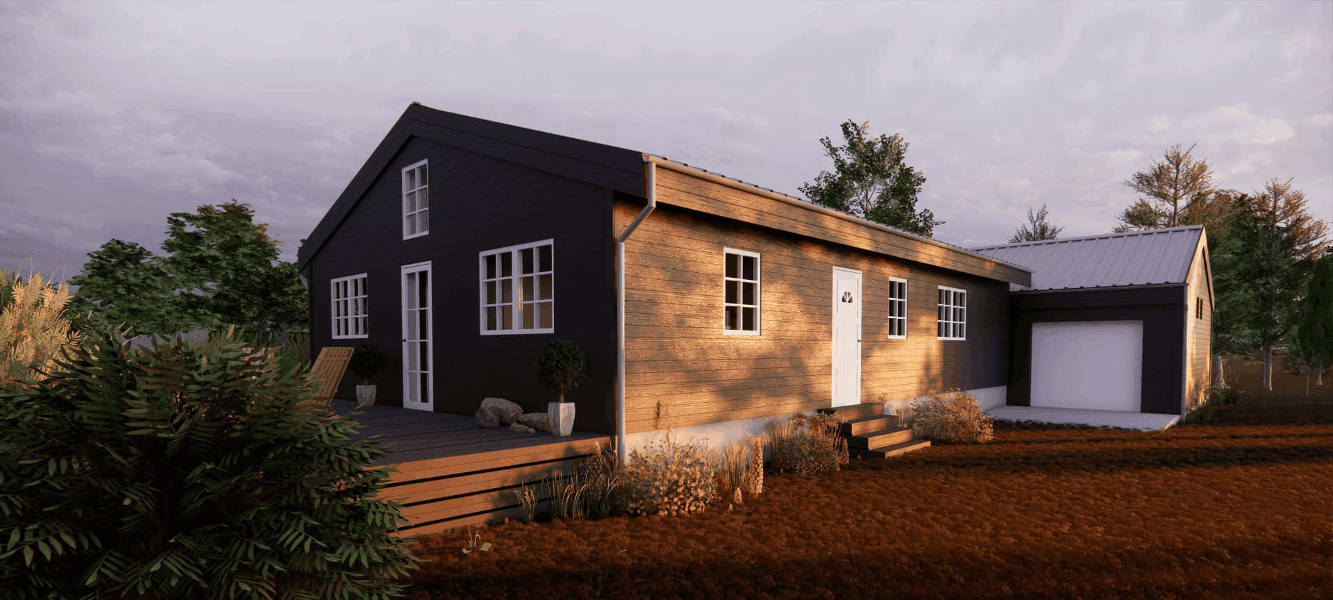 Hus (aften, bagside)