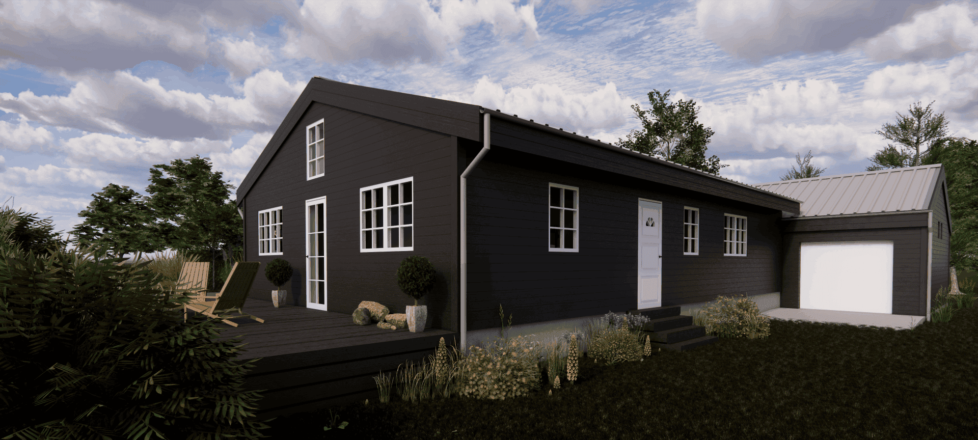 Sort hus (gavl)