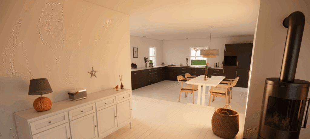 3D Visualisering (køkken)